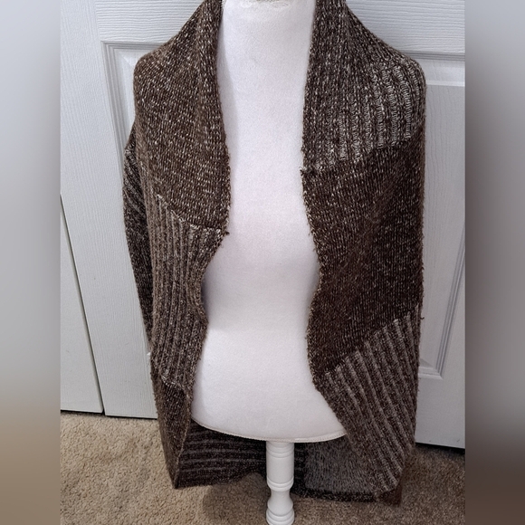 Style & Co. Wool Blend Open Knit Cardigan Size S - Picture 5 of 11